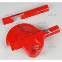 UFO HO02605#061 : Protector de disco UFO rojo Honda CRF250R/CRF450R