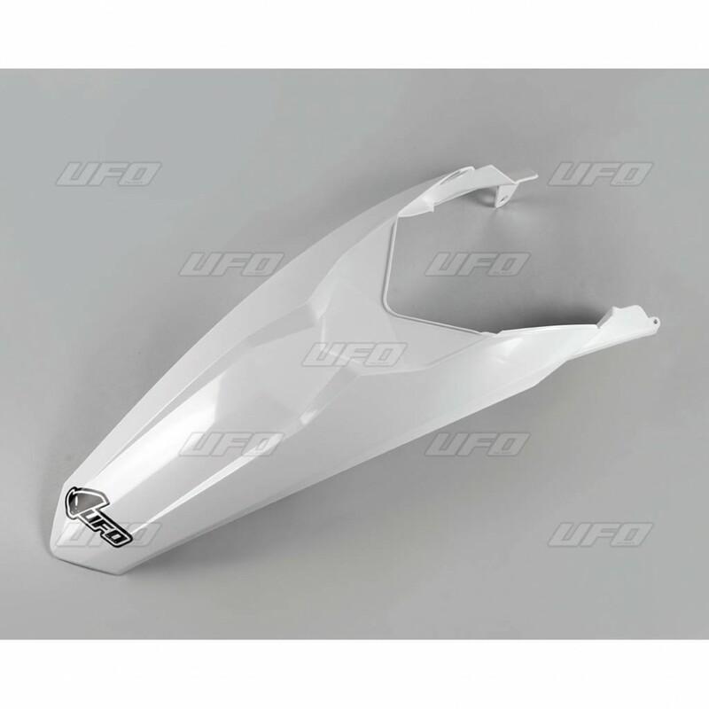 UFO HU03378#041 : Guardabarros trasero UFO blanco Husqvarna TC85