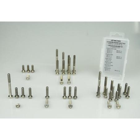 SCAR STIMENG250EXC2 : Kit de tornillos para el motor SCAR Titanio