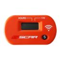 SCAR SWHMOR : Cuenta horas inalambrico SCAR naranja SWHMOR