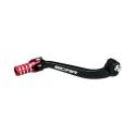 SCAR GSL307 : Pedal cambio SCAR negro mate Puntera roja Suzuki RM-Z250