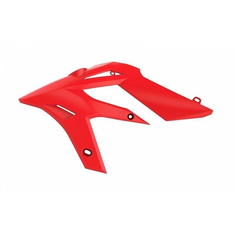 POLISPORT 8418900001 : Aletines de radiador Polisport XTRAINER 15-19 Rojo