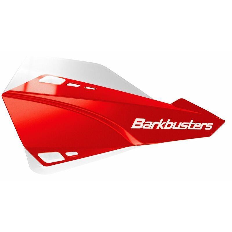 BARKBUSTERS SAB-1RD-00-WH : Kit paramanos Barkbusters SABRE Color rojo / Color blanco