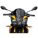 MRA 4025066143429 : Pantalla MRA Racing SPM, negro, Aprilia Tuono V4 R, longitud 350 mm