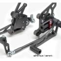 LSL 118Y137RT : Estriberas retrasadas LSL Multi posición 2-Slide YZF-R1M Racing