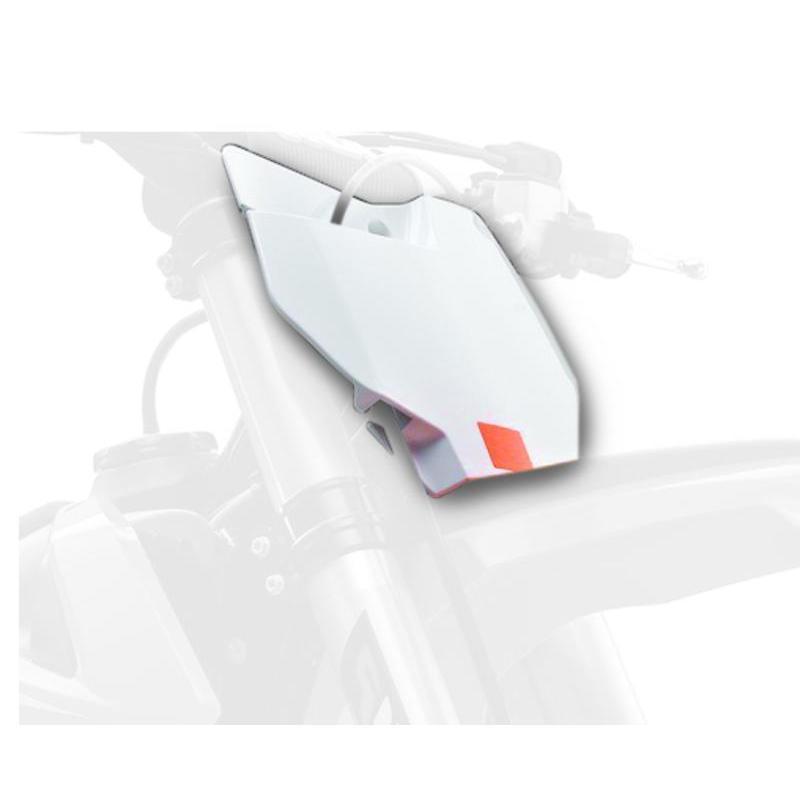 POLISPORT 8666200001 : POLISPORT Front Number Plate White KTM SX85