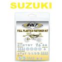 BOLT SUZ-1800004 : Kit de tornillería Bolt para plástica RM-Z450 18