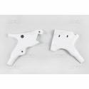 UFO YA02839#046 : Protector de chasis blanco Yamaha YZ125/250