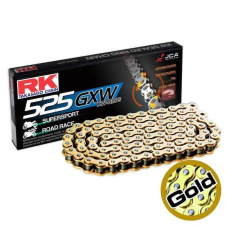 Cadena RK GB525GXW oro