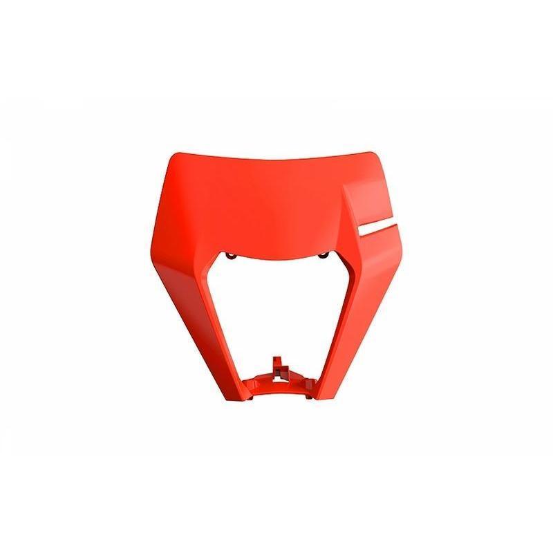 POLISPORT 8666800006 : Careta Polisport naranja flúor KTM