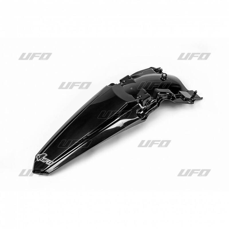 UFO KA04749#001 : Guardabarros trasero UFO negro Kawasaki KX450