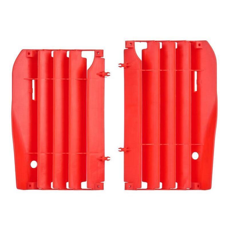 POLISPORT 8464200002 : Aletines de radiador Polisport CRF250R Rojo