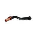 SCAR GSL506 : Pedal cambio SCAR negro mate Puntera naranja KTM EXC/SX250