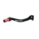 SCAR GSL102 : Pedal cambio SCAR negro mate Puntera roja Honda CR250R