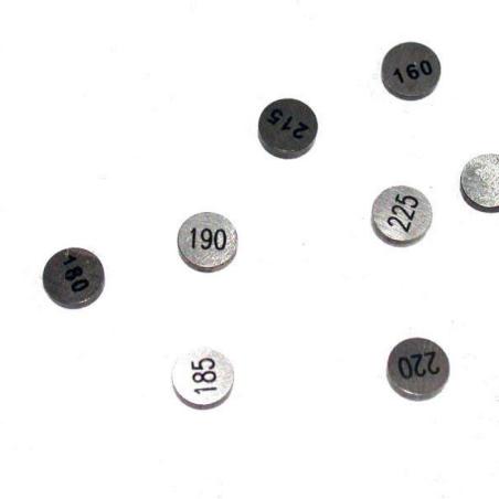 HOT CAMS 5PK948320 : Pastillas de reglaje Hot Cams (Set 5pcs) Ø9,48 x 3,2 mm