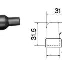 NGK 8719 : Pipa Bujía NGK LB10EHAK