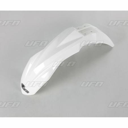 UFO KA04733#047 : Guardabarros delantero UFO blanco KX450F