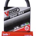 VECTOR SUPERMAX L : Candado U VECTOR Supermax L Ø16 110x230 (con certificación SRA)