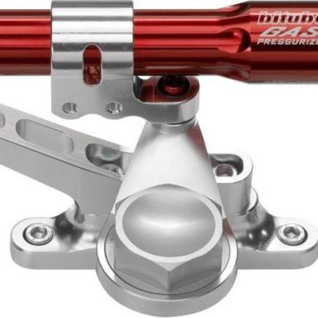 BITUBO  : Kit amortiguador de dirección BITUBO rojo montaje sobre depósito - Ducati 1100 Hypermotard EVO SP