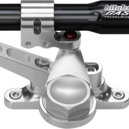 BITUBO  : Kit amortiguador de dirección BITUBO negro montaje lateral - Ducati Monster