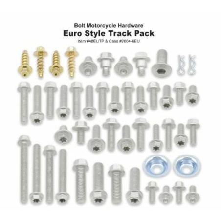 BOLT 2004-6EU : Kit de tornillería Bolt Track Pack motos europeas