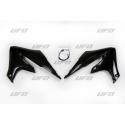 UFO YA04858#001 : Plásticos laterales de radiador UFO negro Yamaha YZF450F