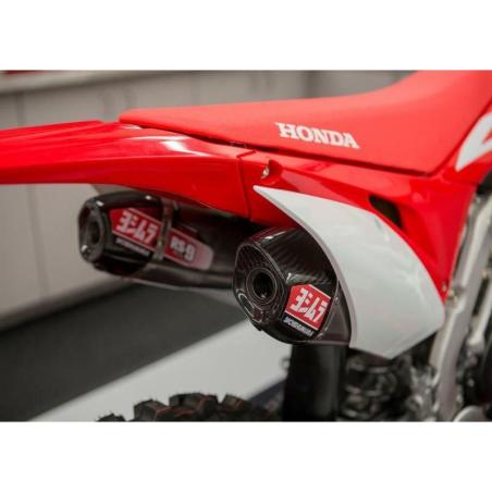 YOSHIMURA US 225840R520 : Linea completa escape Yoshimura Signature RS-9T, acero inoxidable, para Honda CRF450R/RX