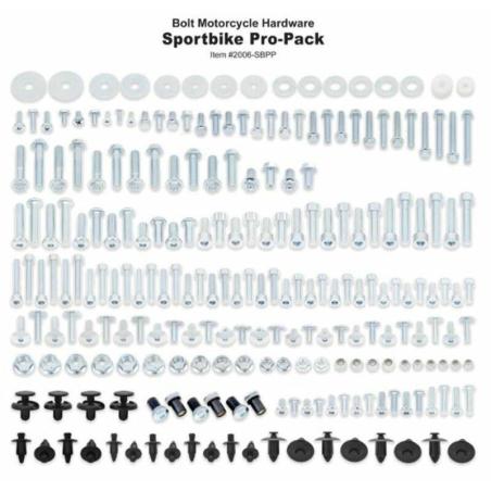 BOLT 2006-SBPP : Pack de tornillería Bolt motos deportivas HONDA-KAW-SUZ-YAM