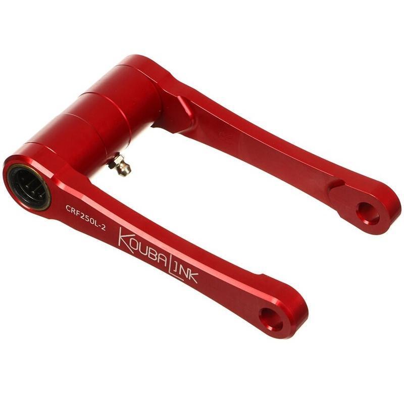 KOUBALINK CRF250L-2 : Kit de bajada KOUBALINK (44.5 mm) rojo - Honda CRF250L