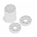 BOLT 2009-AWW.18 : Pack de 10 arandelas de aluminio BOLT ØINT 6MM / ØEXT 18MM