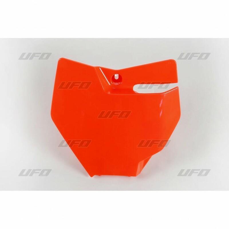 UFO KT04087#127 : Porta-números delantero UFO naranja KTM SX85