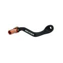 SCAR GSL508 : Pedal cambio SCAR negro mate Puntera naranja KTM SX65