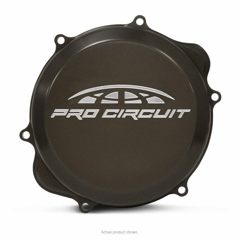 PRO CIRCUIT CCH05450 : Tapa de embrague Pro Circuit para Honda CRF450X: aluminio, negro