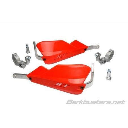 BARKBUSTERS JET-002-02-RD : Kit de paramanos Barkbusters JET cerrado universal Color rojo