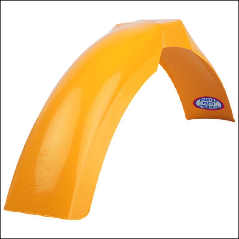 PRESTON PETTY 8555500002 : Guardabarros delantero Preston Petty vintage MX Amarillo