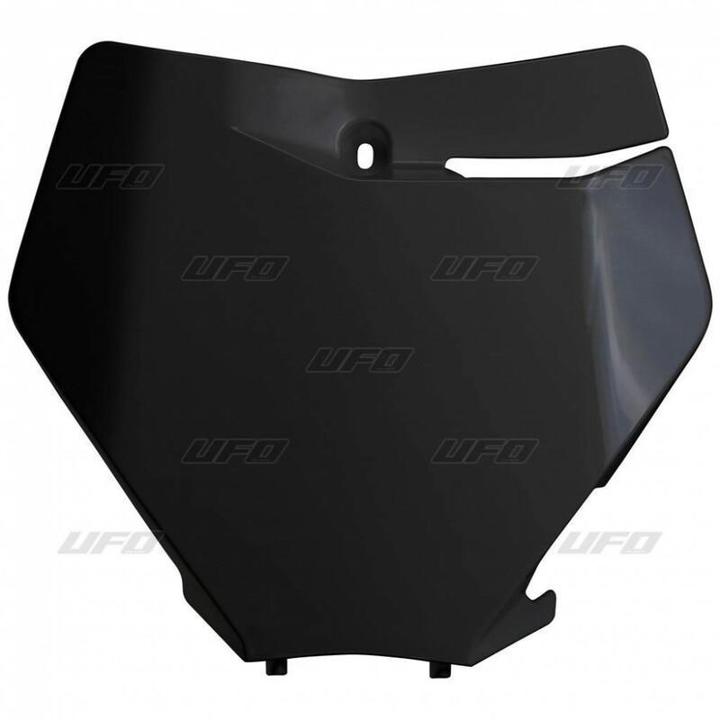 UFO KT04094#001 : Porta-números delantero UFO negro KTM SX/SX-F