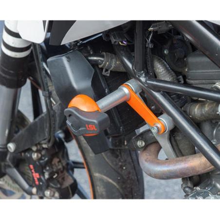 LSL 550KT17 : Kit montaje protectores de carenado KTM Duke 125/200 LSL 550KT17