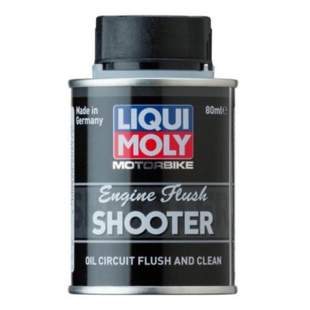 LIQUI MOLY 20562 : Aditivo de aceite eliminador de residuos LIQUI MOLY Motorbike Engine Flush Shooter - 80ml