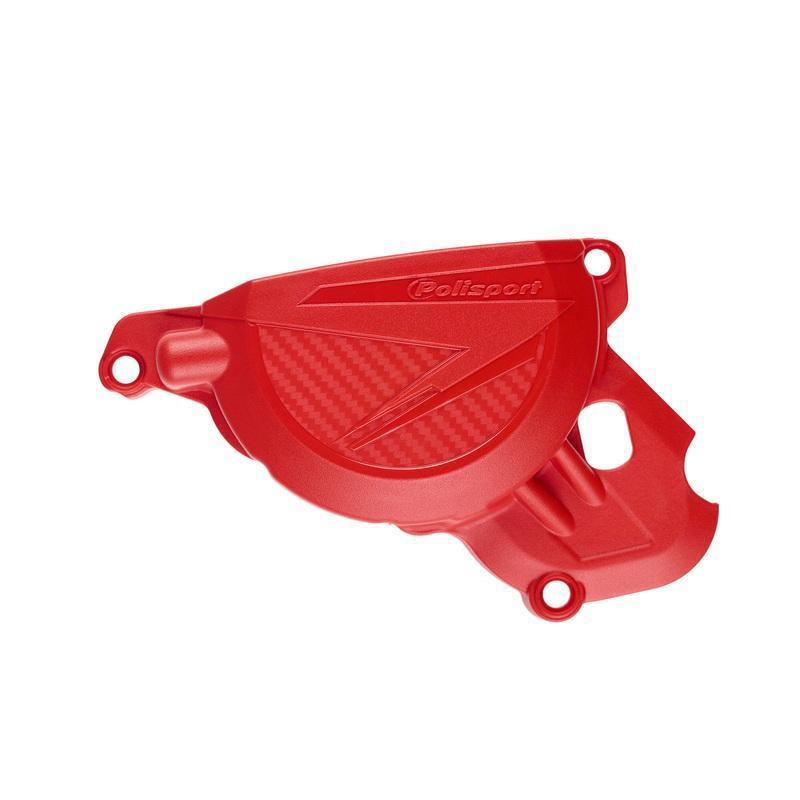 POLISPORT 8474500002 : Protector tapa de encendido POLISPORT rojo Beta RR