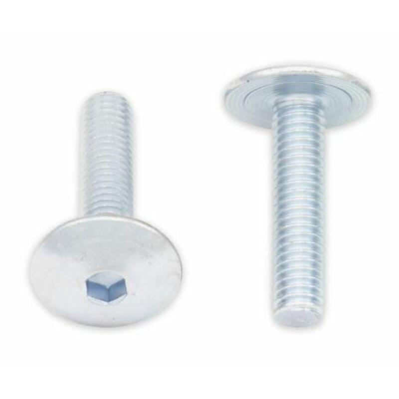 BOLT 024-90625 : Tornillos cabeza redonda plana BOLT M6 x 1,00 x 25mm