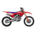 BLACKBIRD 8148R22/01 : Kit adhesivos + funda de asiento BLACKBIRD Replica Team HRC 50th Annivresary Honda