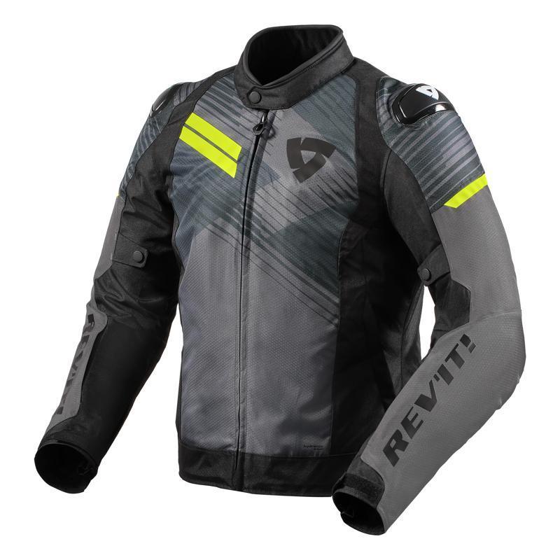 Chaqueta Apex H2O Antracita-Amarillo Flu REVIT