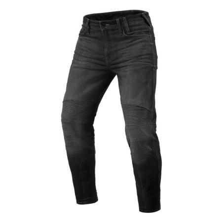 Vaqueros Moto 2 TF Gris Oscuro Gastado L REVIT