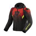 Chaqueta Quantum 2 H2O Negro-Rojo REVIT