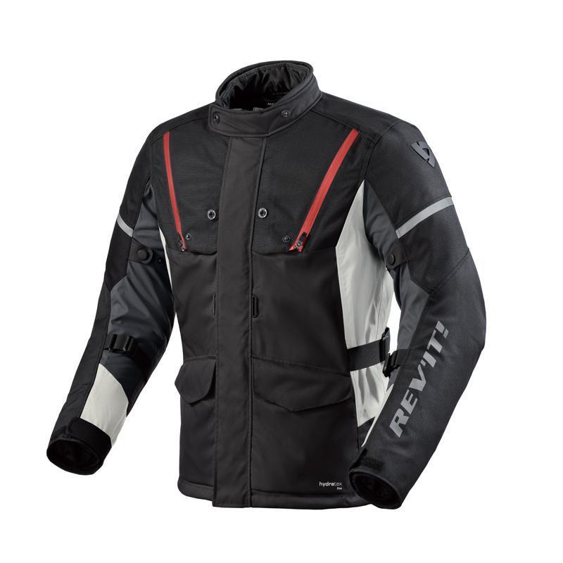 Chaqueta Horizon 3 H2O Negro-Rojo REVIT