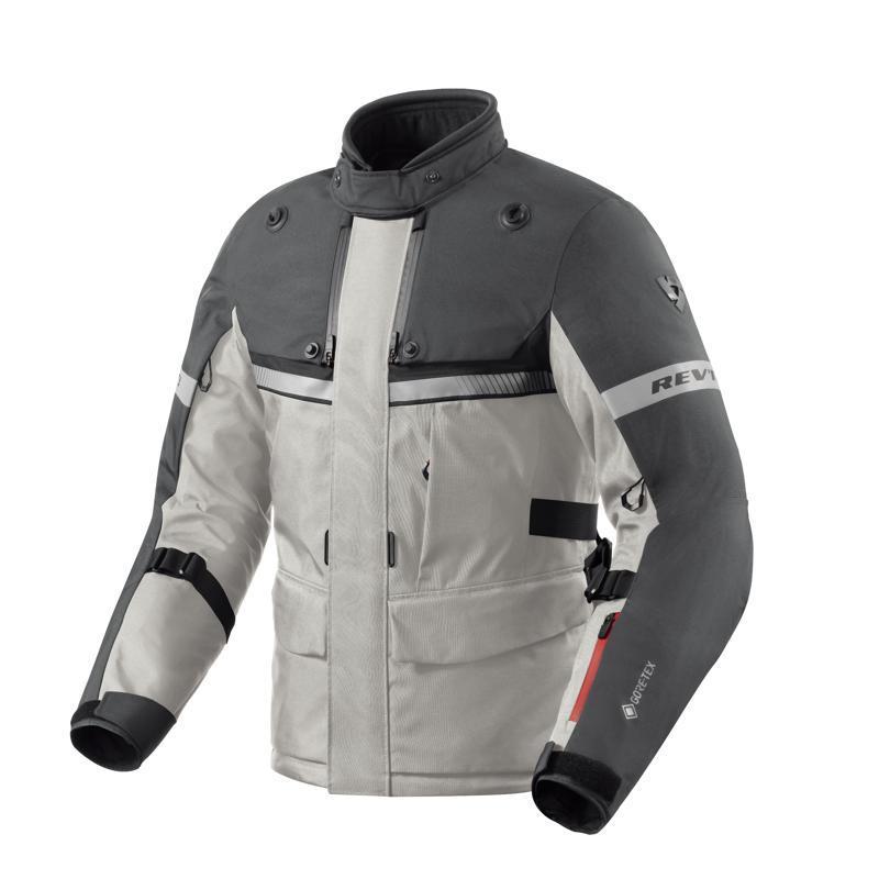 Chaqueta Poseidon 3 GTX Plata-Antracita REVIT