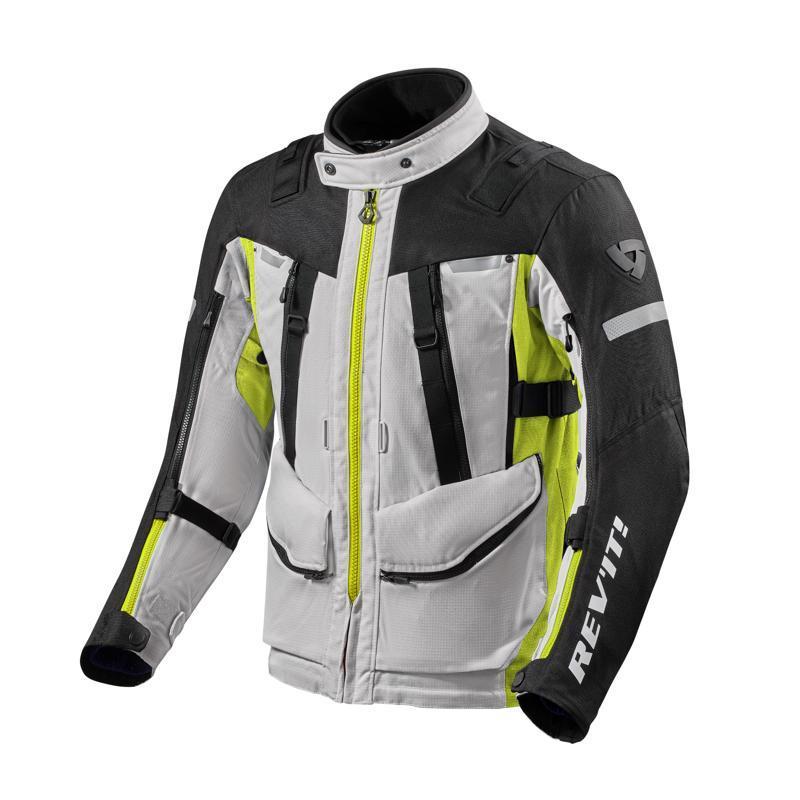 Chaqueta Sand 4 H2O Plata-Amarillo fluor REVIT