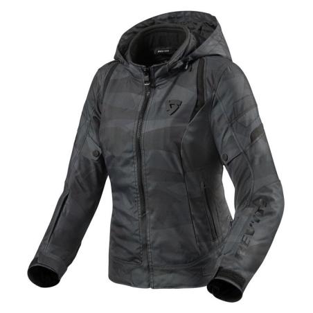 Chaqueta Flare 2 Ladies Camo Negro-Gris REVIT