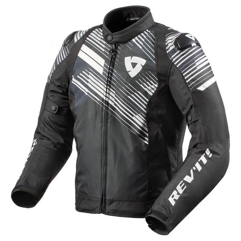 Chaqueta Apex TL Negro-Blanco REVIT