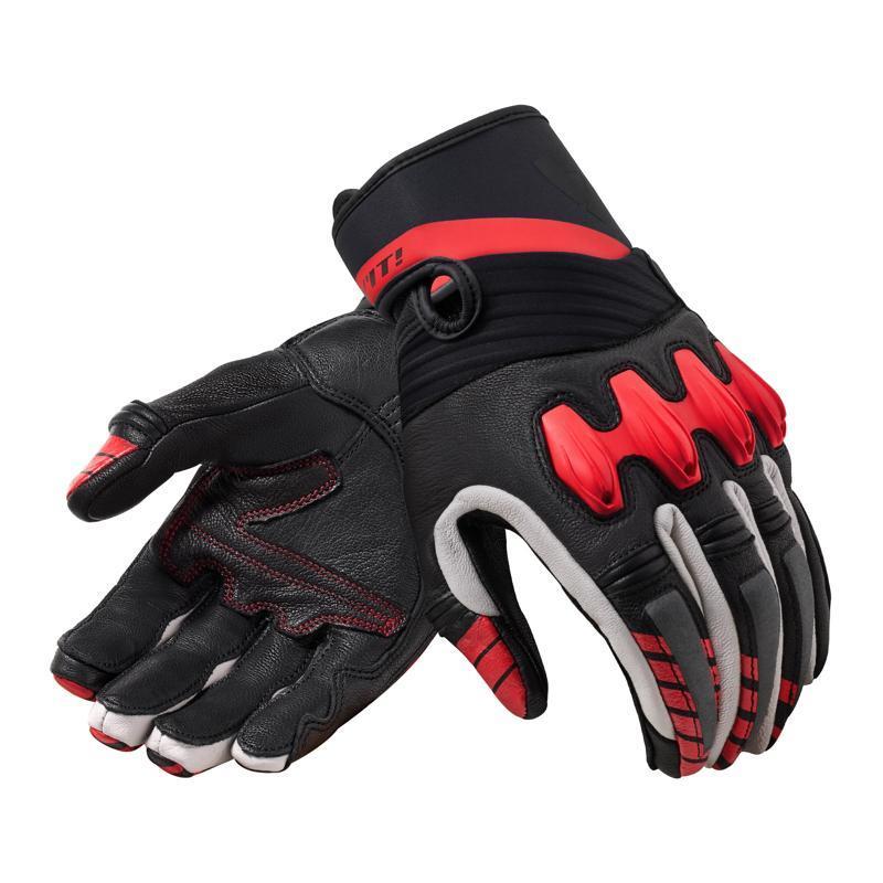 Guante Energy Negro-Rojo Fluor REVIT